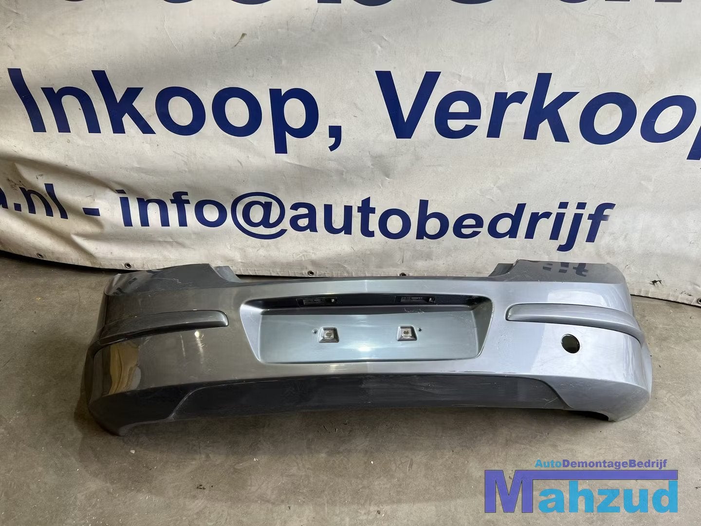 OPEL ASTRA H Grijs achterbumper 5 deurs 2004-2014, Gebruikt, Opel Automobile GmbH, Ophalen of Verzenden, Kontakt@opel-infoservice.de