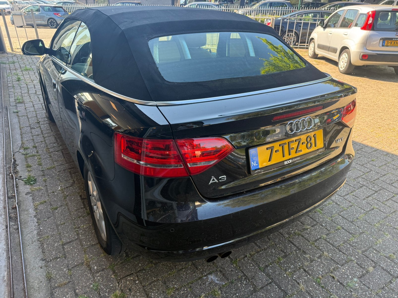 Audi A3 1.8 Tfsi 118KW Cabrio AUTOMAAT 75000. KM LEDER NAVI, Auto's, 15 km/l, Beige, 4 cilinders, Cabriolet