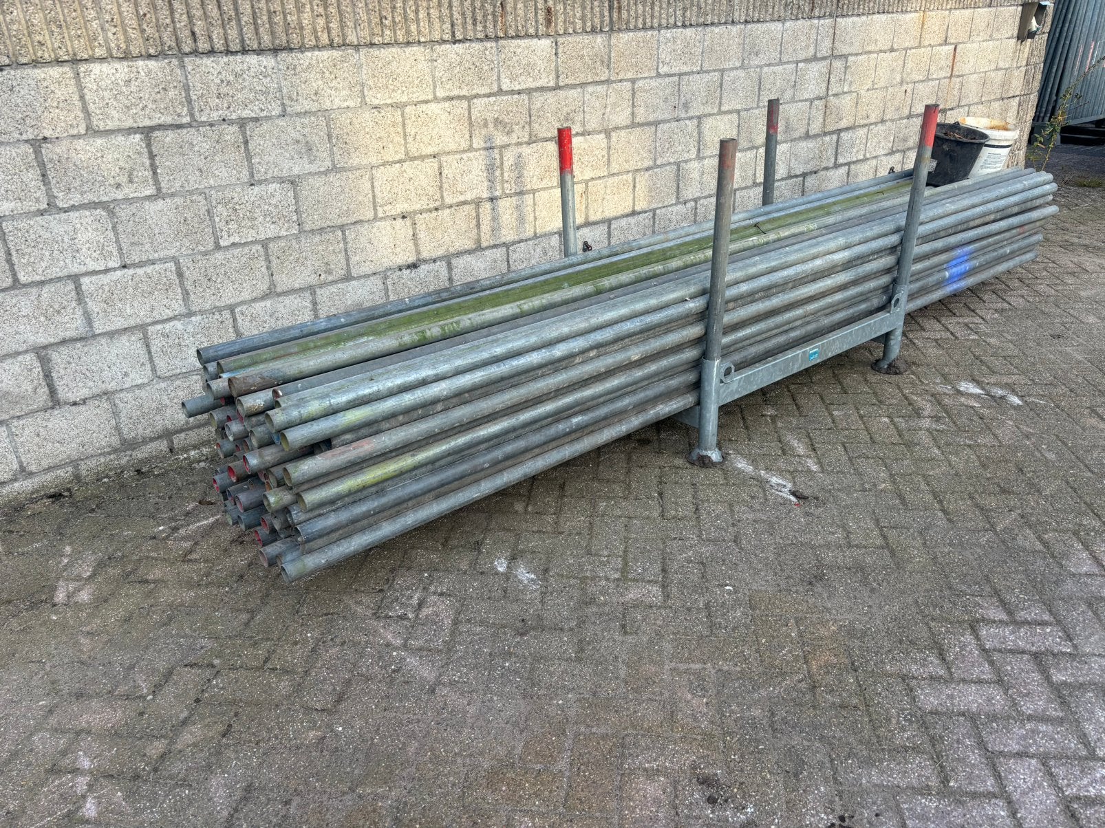 Foto 3 van Steigerbuizen 400 cm / 4 meter - Steigerbuis - Steiger