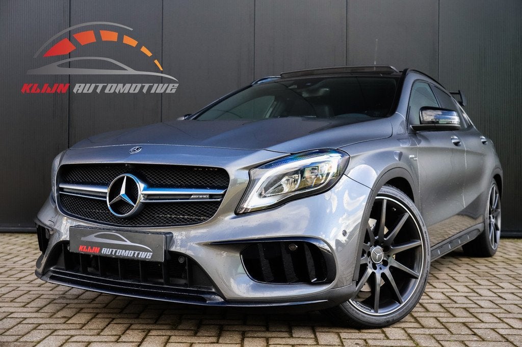 Mercedes-Benz GLA-klasse AMG 45 4MATIC Premium, Pano, Carpla, Auto's, Mercedes-Benz, Automaat, Gebruikt, Euro 6, 4 cilinders