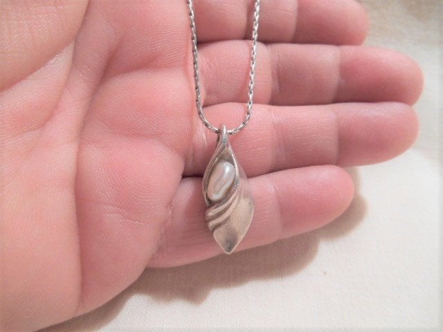 BIJOU JEUNESSE echt zilveren hanger met barokpareltje, Verzenden, Zilver, Hanger
