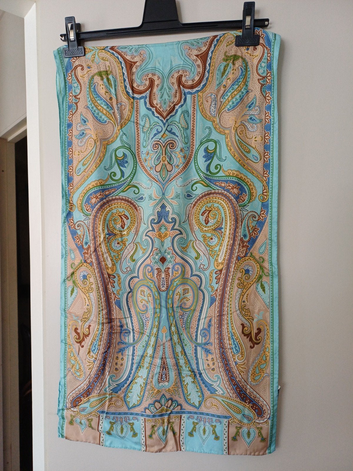 Scapa Sjaal met Paisley Print - Zo goed als nieuw, Scapa, Maat 46/48 (XL) of groter, Ophalen of Verzenden, Zo goed als nieuw