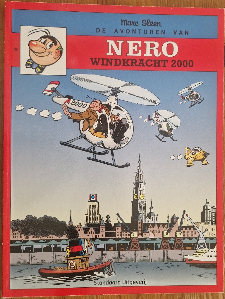 Nero - Windkracht 2000 - Marc Sleen nr 148 - 2007, Eén stripboek, Ophalen, Zo goed als nieuw