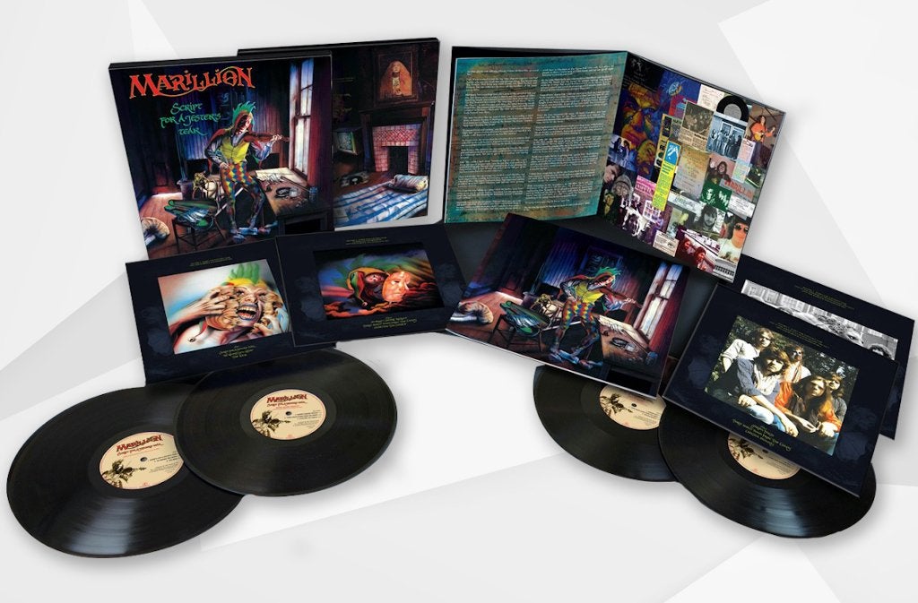 Vinyl 4LP BoxSet Marillion Script For A Jesters Tear NIEUW, Boxset, Progressive Rock, Boxset, Ophalen of Verzenden