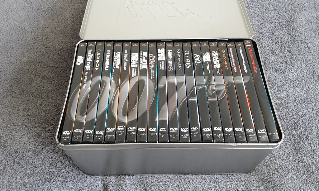 James Bond 007 DVD box, Engels, Speciale editie, Nederlands, Actie