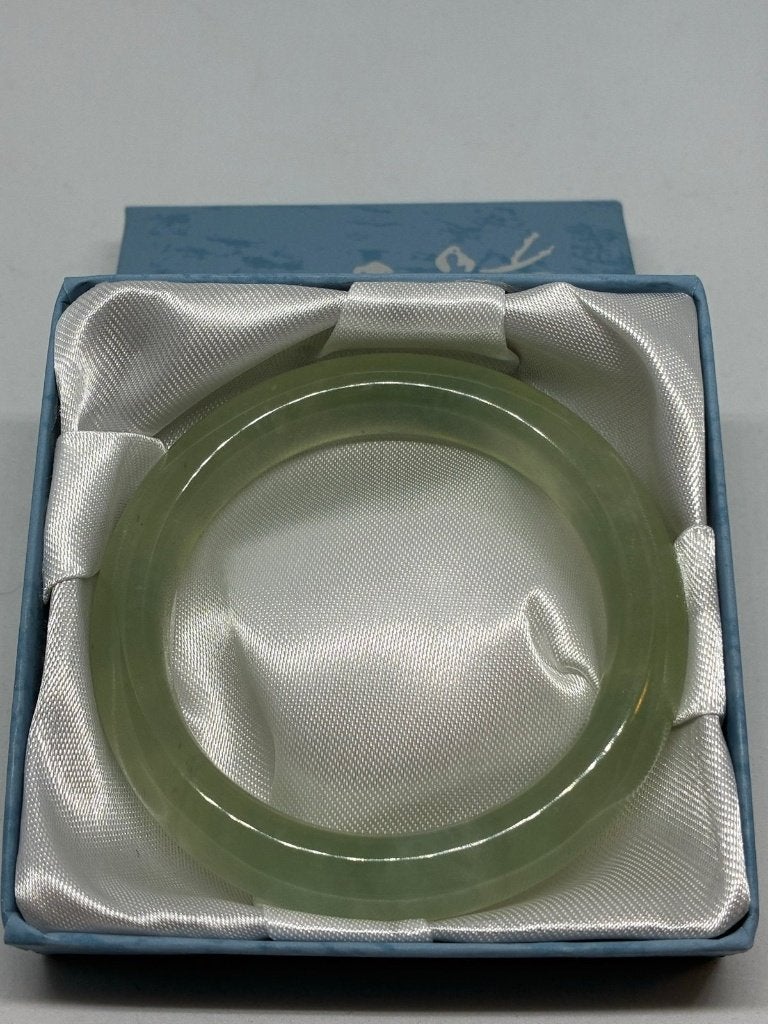 Hsiuyen Jade Armband – Groen/Geelgroen, Zilver en edelstenen, Vagif.hamidov@hotmail.com, Nieuw, Ophalen of Verzenden