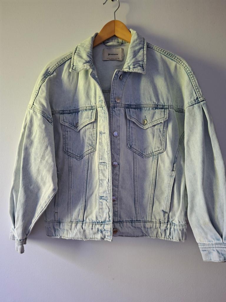 Gaaf *_* Stradivarius spijker Jack mt. S, Blauw, Ophalen of Verzenden, Zo goed als nieuw, Maat 36 (S)