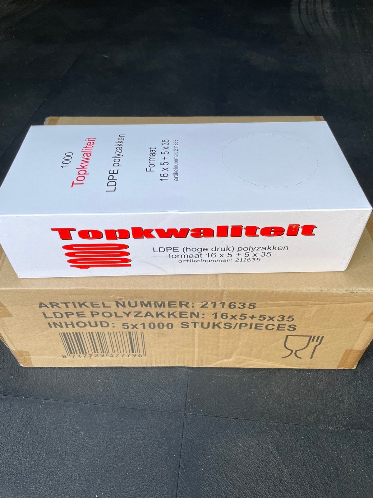 LDPE polyzakken te koop, Overige typen, Ophalen, Nieuw, Overige materialen