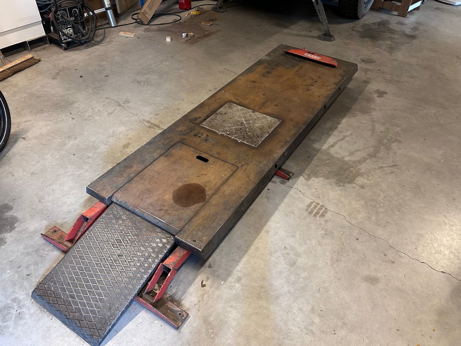 Grazia elektrische hydraulische motorbrug (defecte cilinder), Auto diversen, Ophalen, Gebruikt