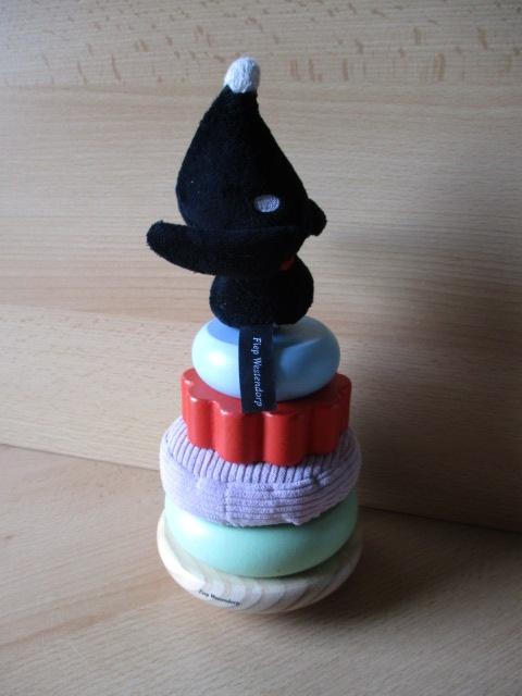 Jip en Janneke Takkie houten stapelringen  25cm, Ophalen of Verzenden, Zo goed als nieuw