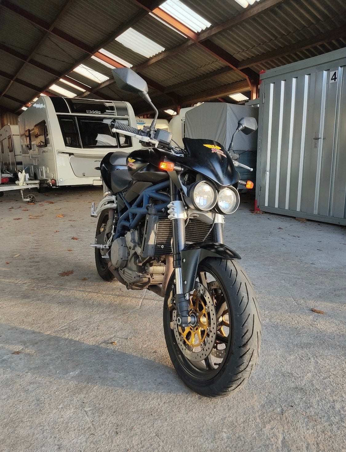 Moto Morini Corsaro 1200 - 140pk, Motoren, 2 cilinders, Sportuitlaat, Motorrijbewijs A, Gebruikt