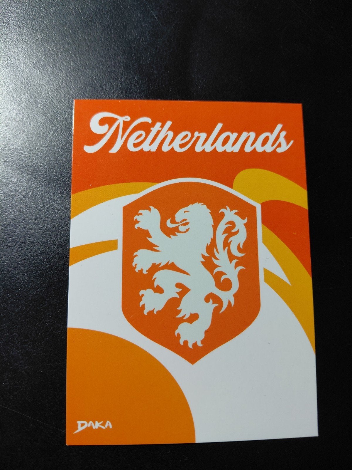 Nederland logo (daka), Ophalen of Verzenden, Nieuw, Overige binnenlandse clubs, Poster, Plaatje of Sticker