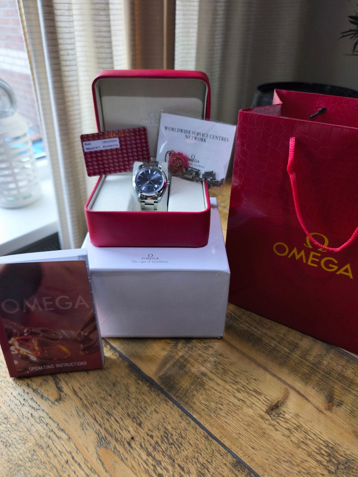 Omega Seamaster Aqua Terra Co-Axial Master Chronometer, Staal, Gebruikt, Staal, Polshorloge