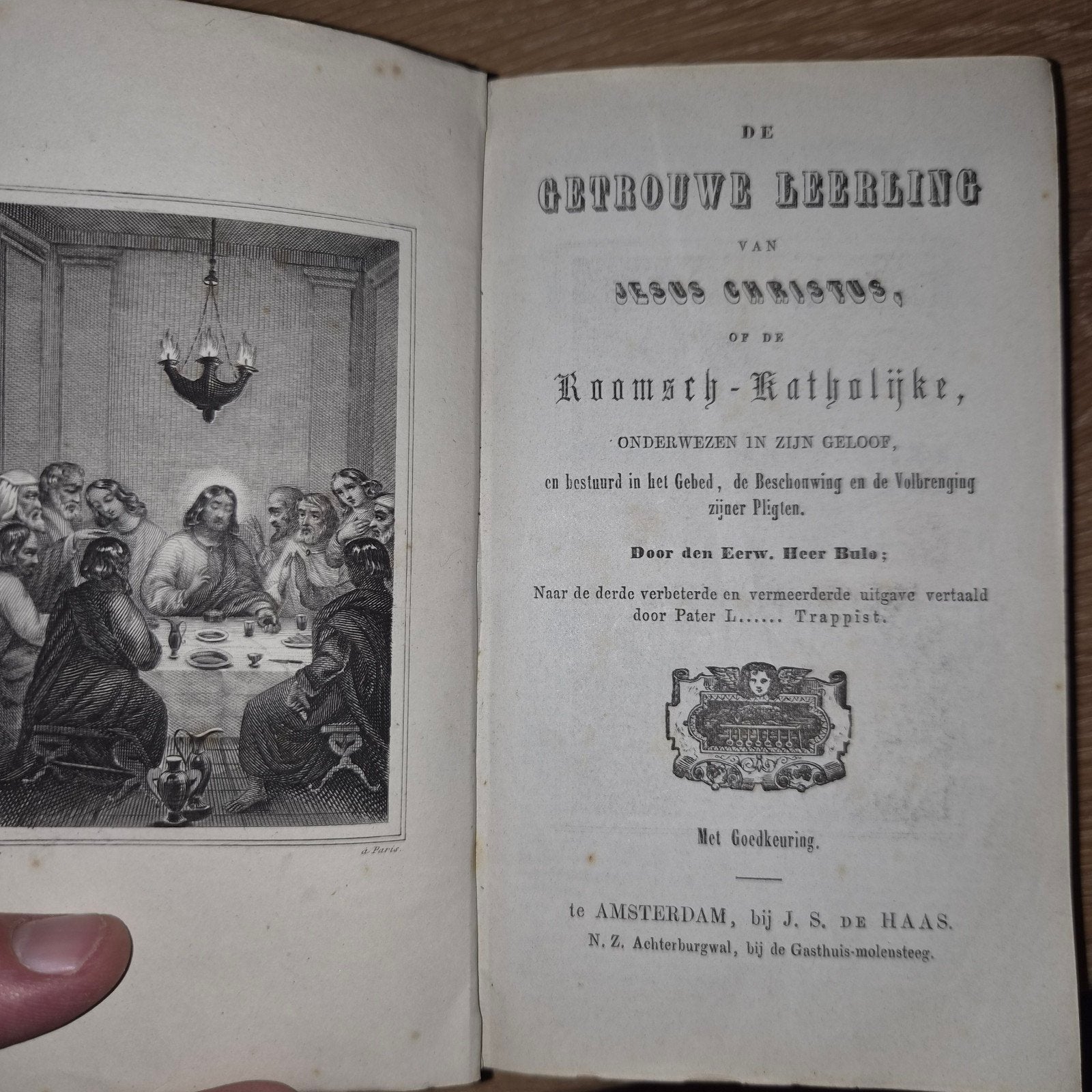 De Getrouwe Leerling van Jesus Christus - Antiek Boek, Ophalen of Verzenden, Eerw. Heer Buls