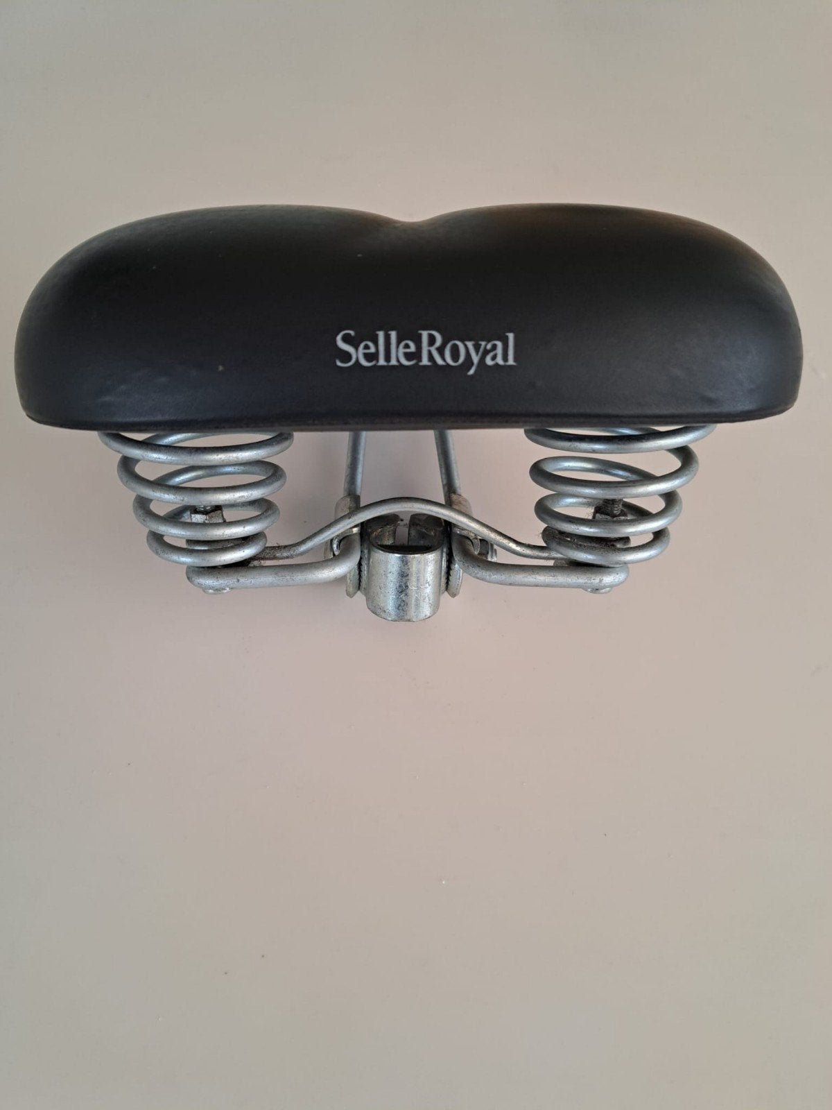 Selle Royal fietszadel met vering - Comfortabel en gebruikt, Gebruikt, Stadsfiets, Kunststof, Ophalen of Verzenden