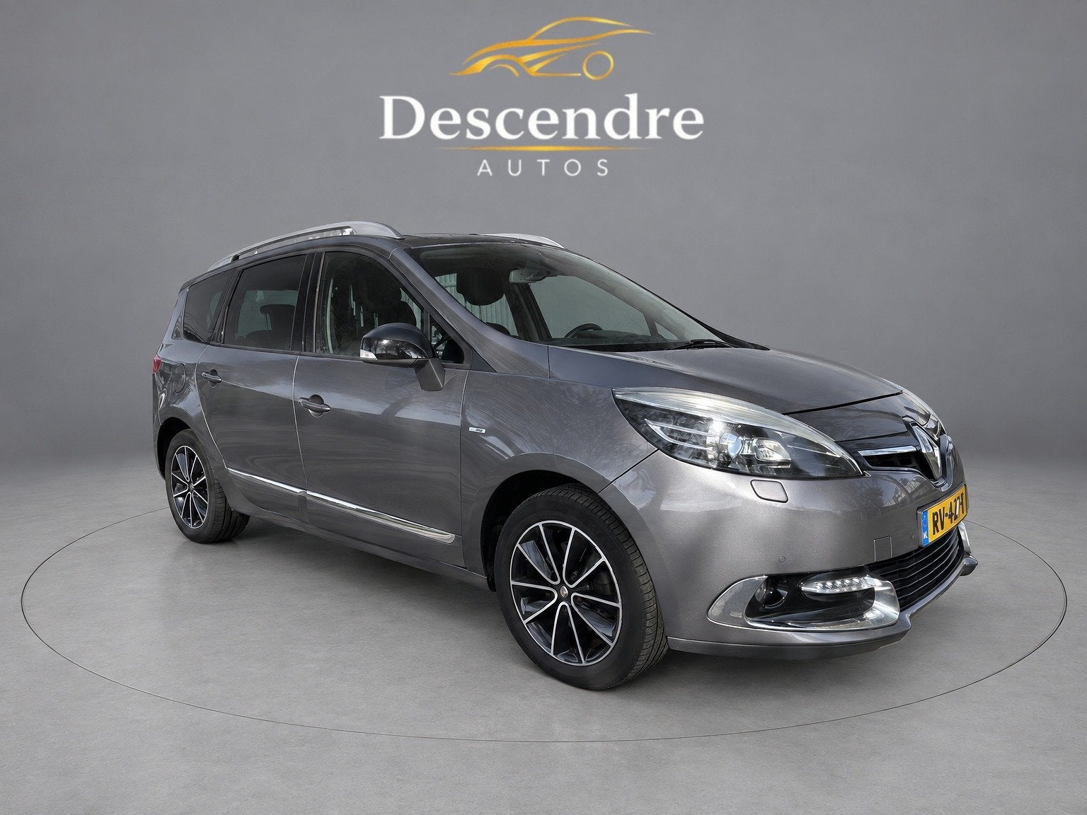 Renault Grand Scénic 1.5 dCi Bose 7p autom. (bj 2013), Auto's, Euro 5, Gebruikt, Zwart, Bedrijf