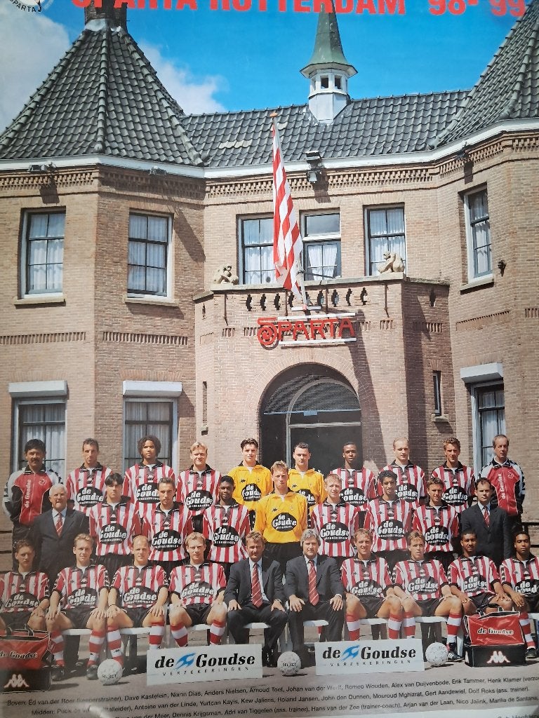 Sparta 1998/1999, Ophalen of Verzenden, Zo goed als nieuw, Sparta, Poster, Plaatje of Sticker