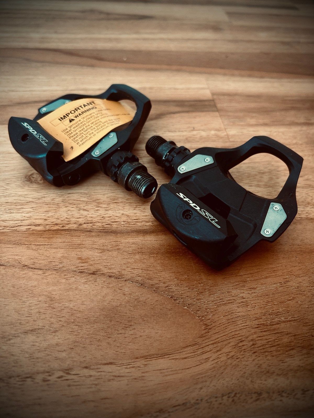 Shimano SPD-SL Pedalen - Zo goed als nieuw, Crankstel of Pedalen, Ophalen of Verzenden, Racefiets, Nieuw