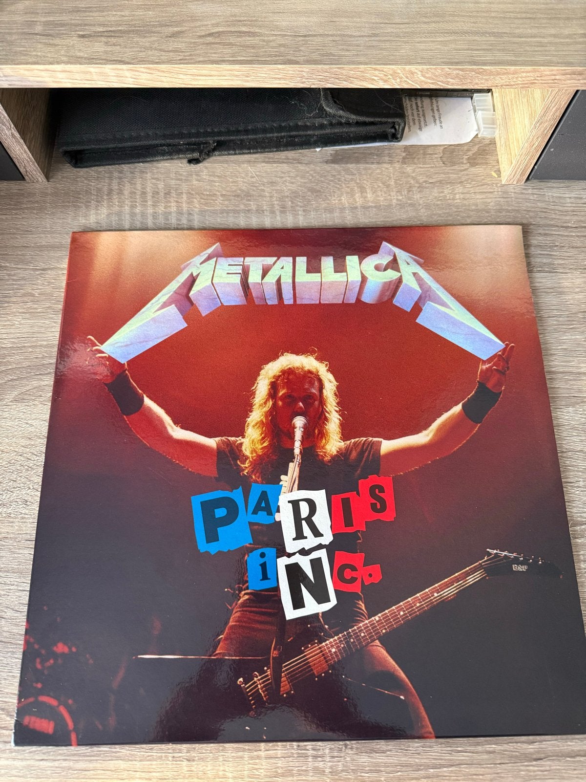 Metallica – Paris Inc. LP Green Vinyl, Cd's en Dvd's, Vinyl | Hardrock en Metal, Colored vinyl, Ophalen of Verzenden, Gebruikt