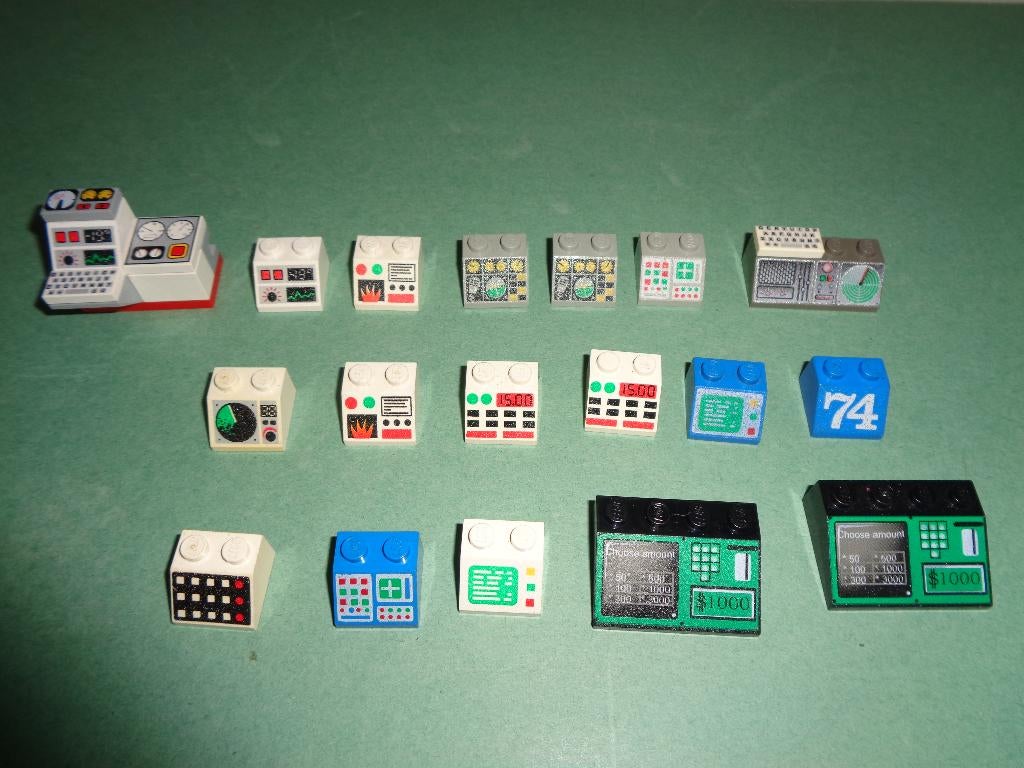 Lego stenen met opdruk., Ophalen of Verzenden, Zo goed als nieuw, Lego