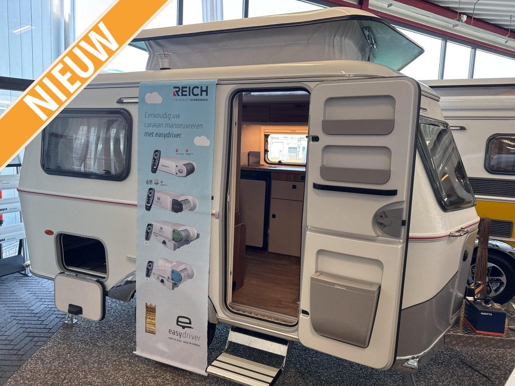 Eriba Touring 310 Legend Ventura Carrarawit AANBIEDING, Tot en met 3, Schokbreker, 500 - 750 kg, Eriba