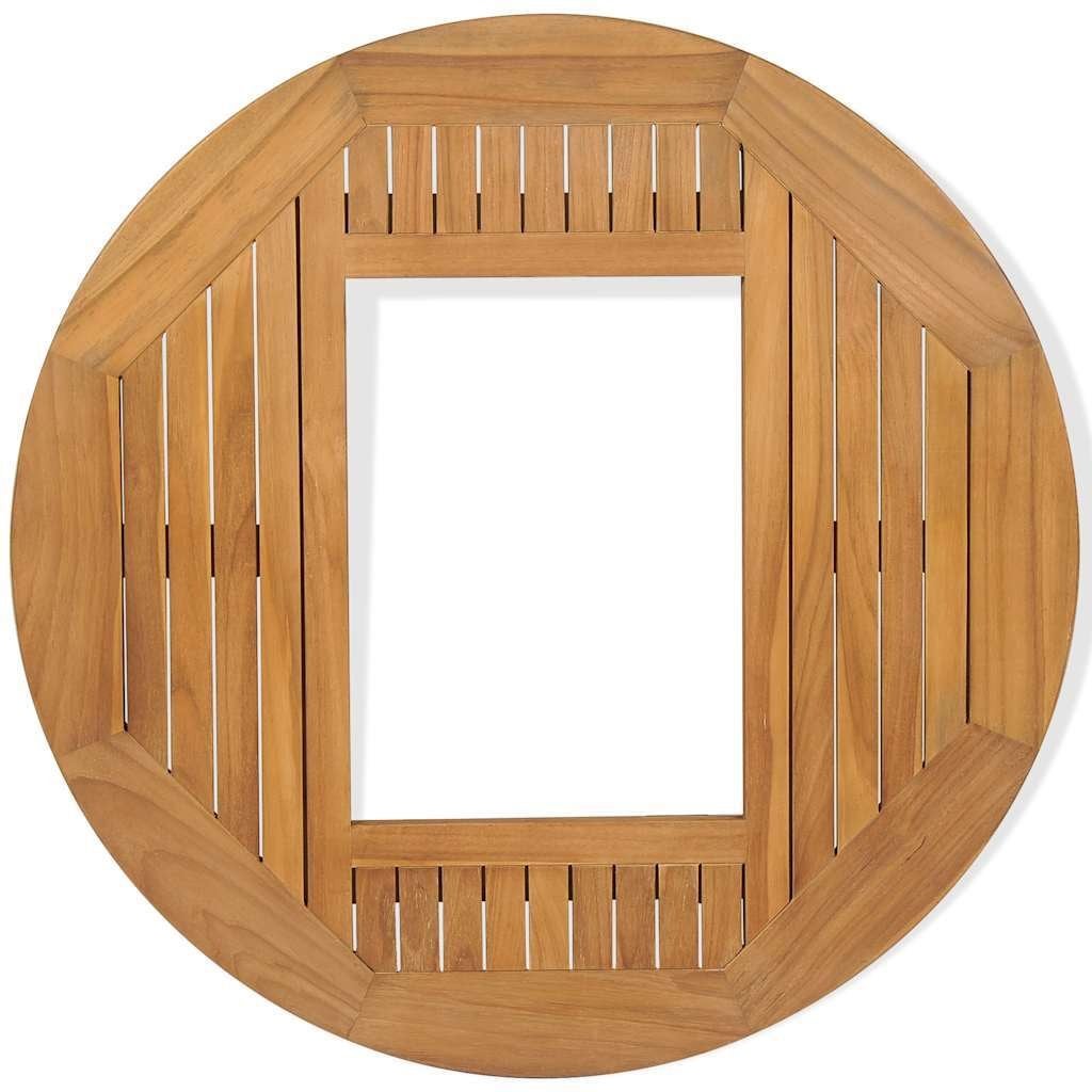 Tafelblad voor bierkrat biertafal hout rond GRATIS BEZORGD!, 50 tot 100 cm, Verzenden, Statafel, Nieuw