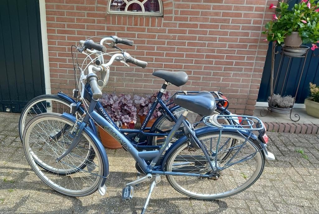 Damesfietsen 53 en 55 cm frame, Fietsen en Brommers, Fietsen | Dames | Damesfietsen, Ophalen, Versnellingen, Gazelle, 53 tot 56 cm