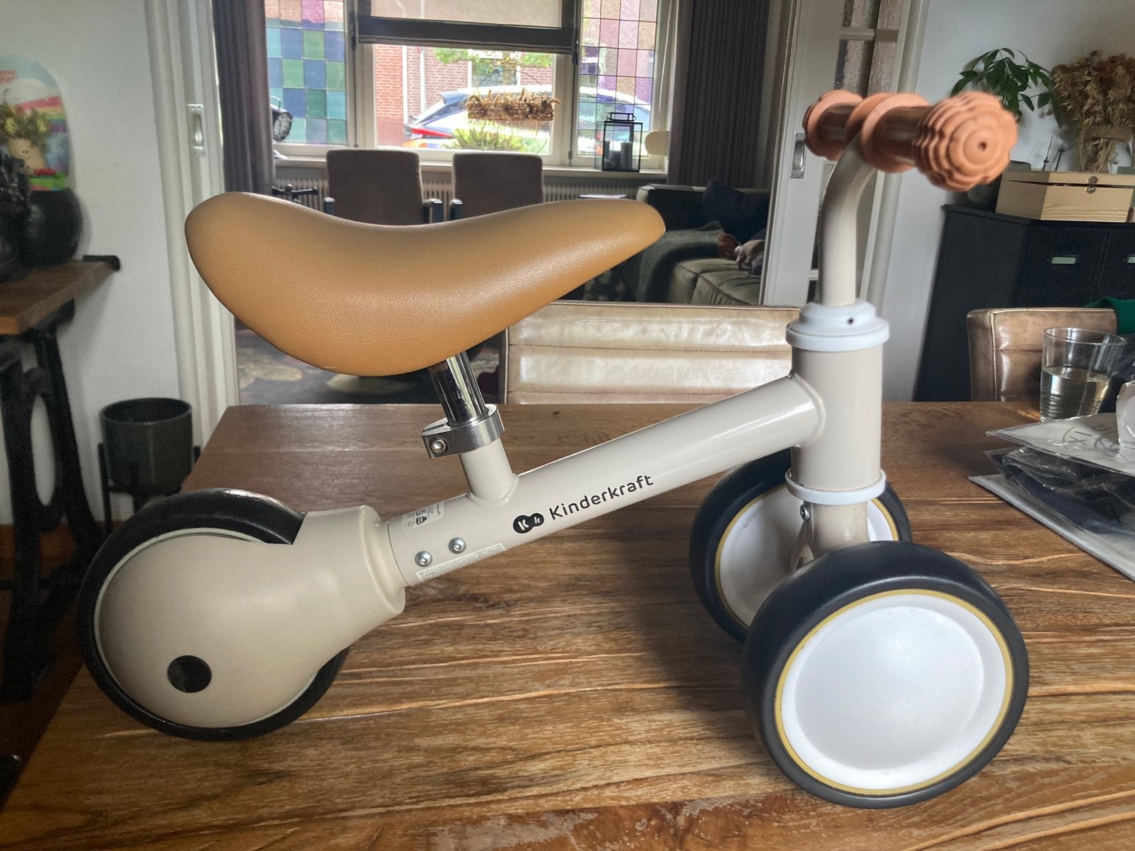 Kinderkraft CUTIE driewieler loopfiets, Kinderen en Baby's, Ophalen, Zo goed als nieuw, Loopfiets