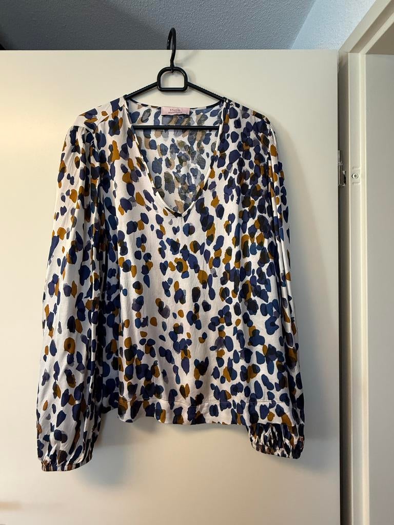 Blouse van Studio Anneloes maat 38, Ophalen of Verzenden, Gedragen, Maat 38/40 (M), Wit