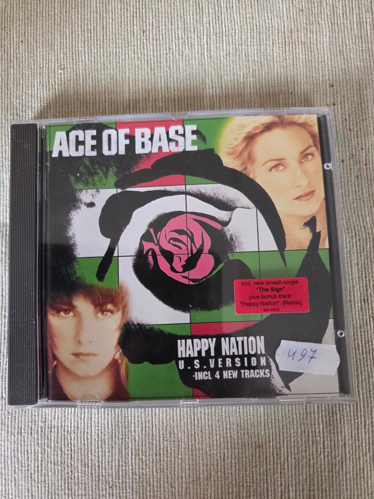 Ace of Base - Happy Nation U.S. Version CD (incl. 4 new, Gebruikt, Met bonustracks, Pop, Ophalen of Verzenden