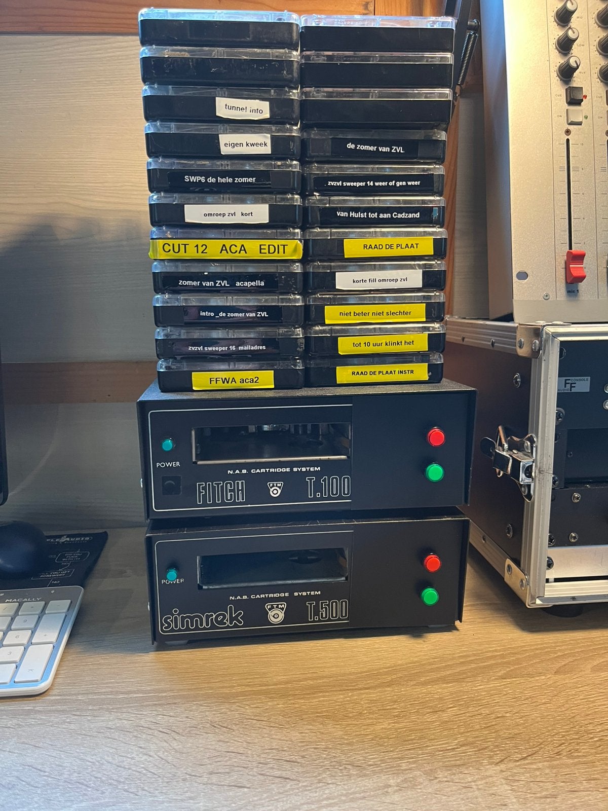 2 jingleplayers en carts, Ophalen of Verzenden, Gebruikt, Audio