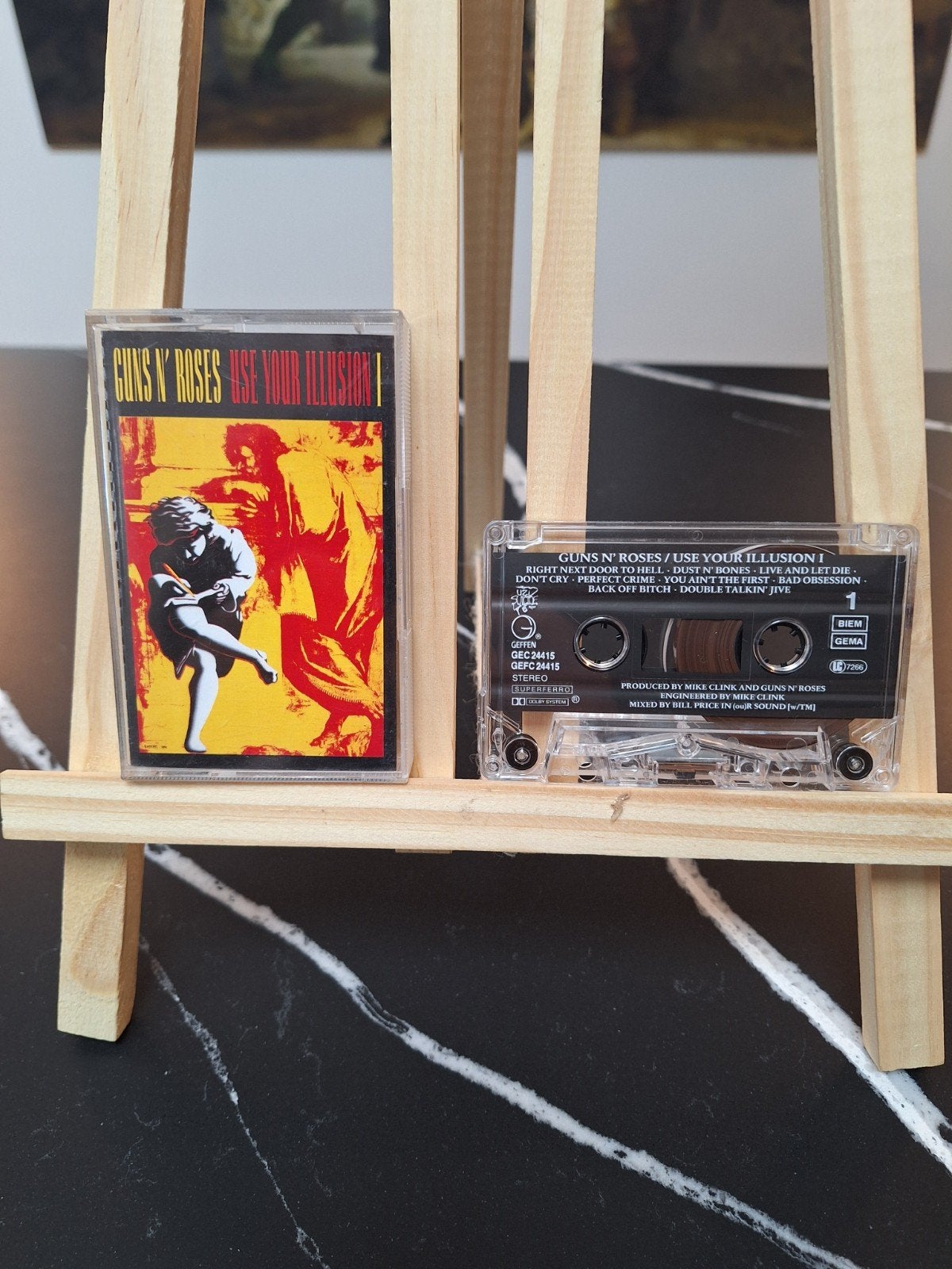 Guns N' Roses - Use Your Illusion I Cassette (Origineel), Gebruikt, 1 bandje, Ophalen of Verzenden, Origineel