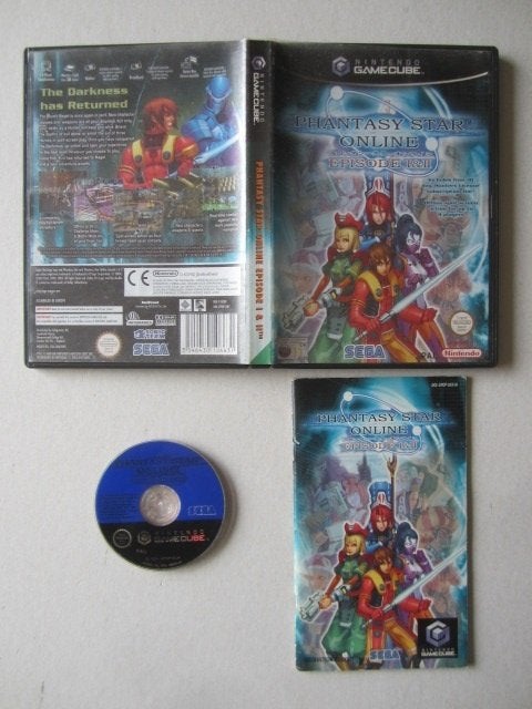 Phantasy Star Online episode 1 & 2 Nintendo Gamecube, Online, 1 speler, Ophalen of Verzenden, Zo goed als nieuw