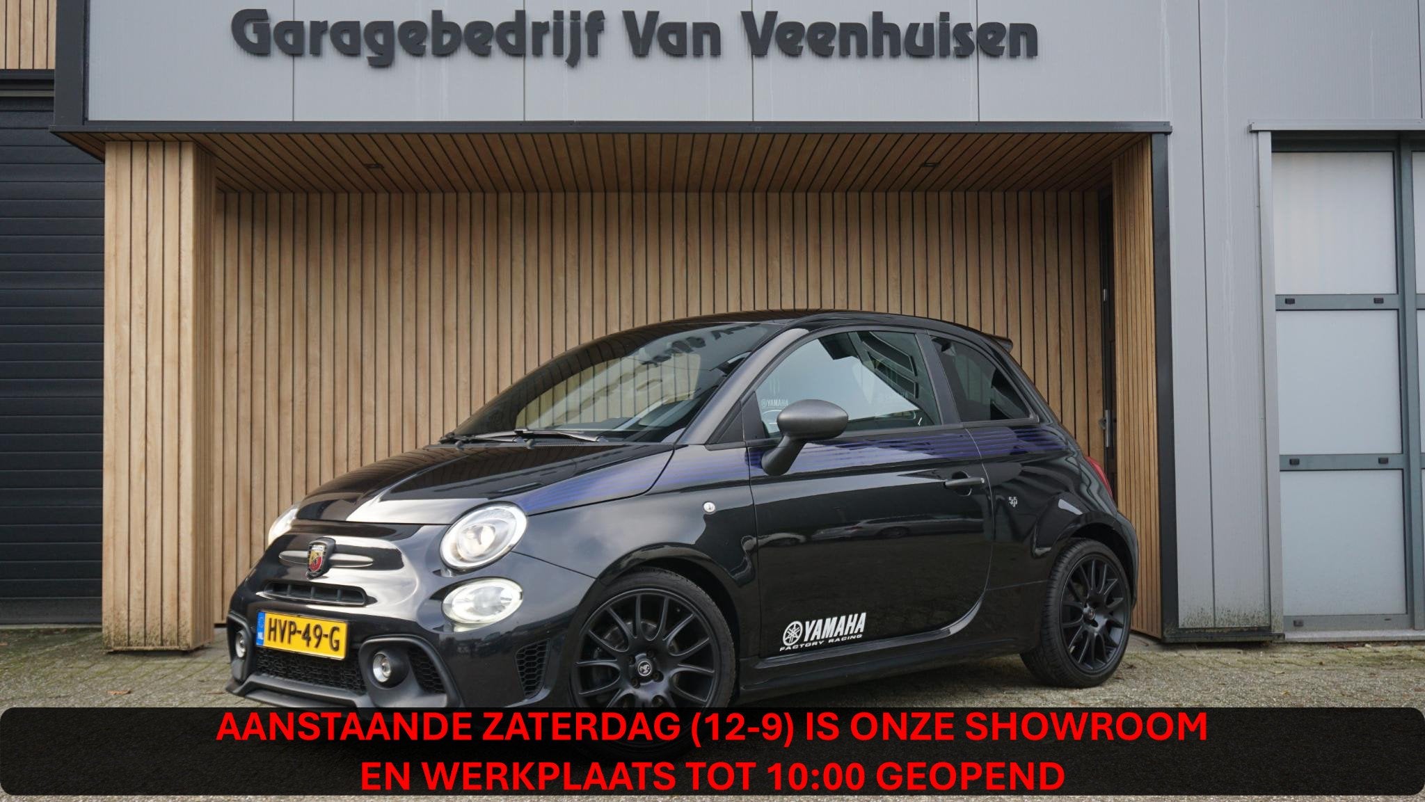 Abarth 595 1.4 T-Jet 165pk Monster Energy Yamaha *Gelimiteer, Auto's, Voorwielaandrijving, Gebruikt, Euro 6, 4 stoelen