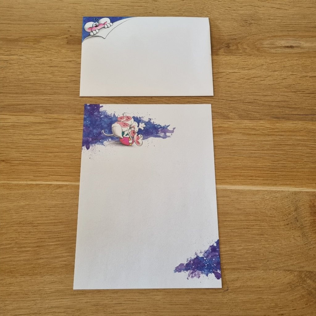 Briefpapierset Knuddelsammlung, Ophalen of Verzenden, Diddl, Zo goed als nieuw, Papier, Kaart of Schrift