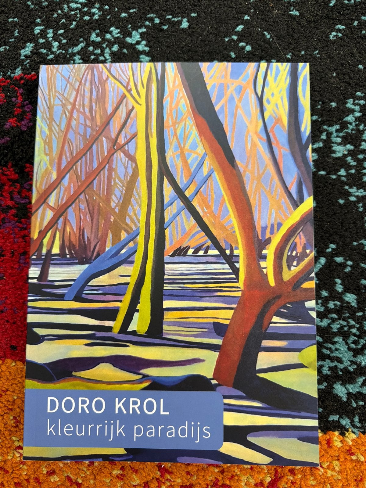 Doro Krol: Kleurrijk Paradijs - Boek over haar schilderwerk, Ophalen of Verzenden, Zo goed als nieuw, Schilder- en Tekenkunst