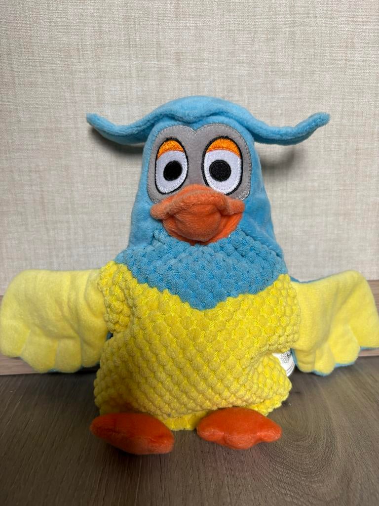 Handpop Fabeltjeskrant - Meneer de Uil, Gebruikt, Overige merken, Overige karakters, Overige typen