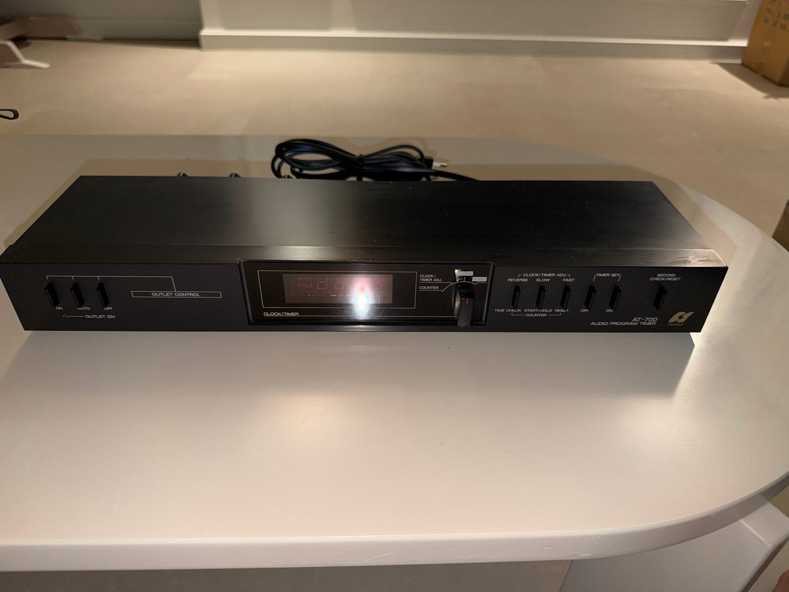 Sansui AT-700 Audio Program Timer – Nieuwstaat, Overige merken, Overige systemen, Ophalen of Verzenden, Zo goed als nieuw