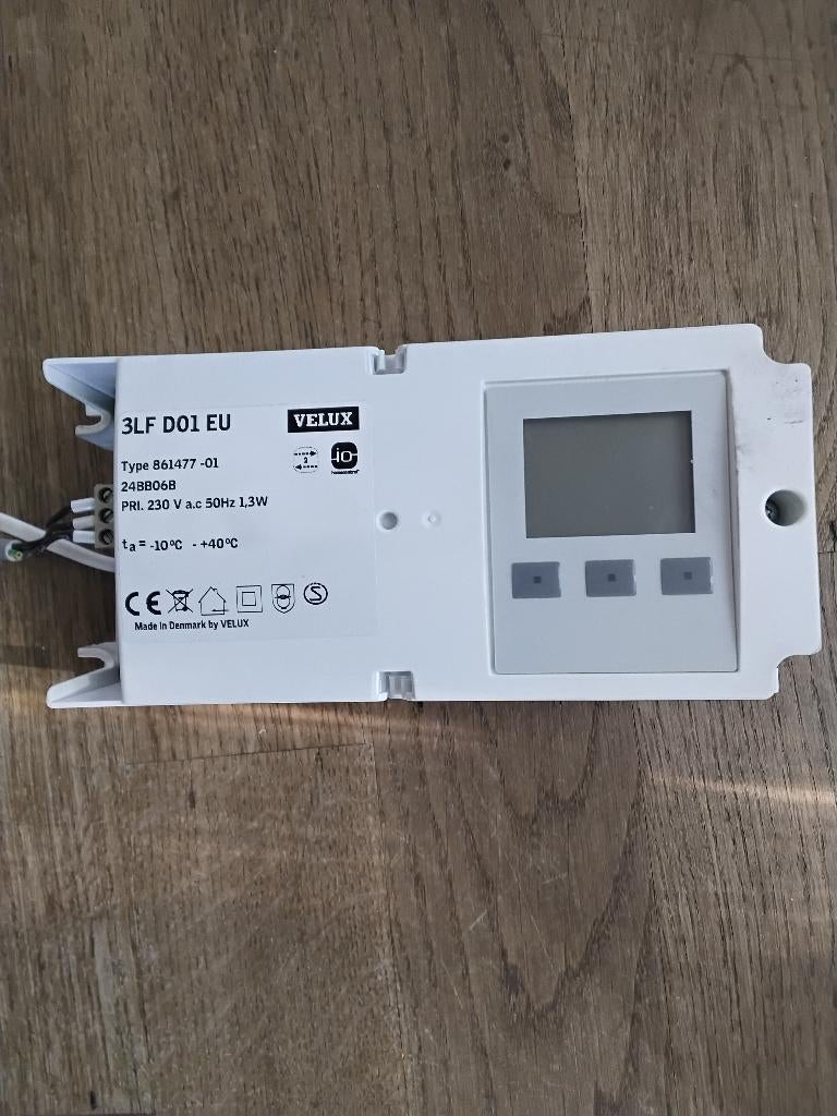 Velux sturing  3LF D01 EU, Ophalen, Gebruikt