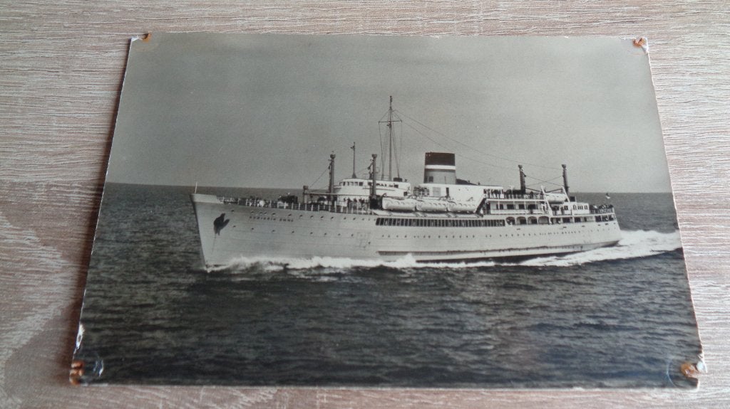 m.s. Koningin Emma, Verzenden, Gebruikt, Kaart, Foto of Prent