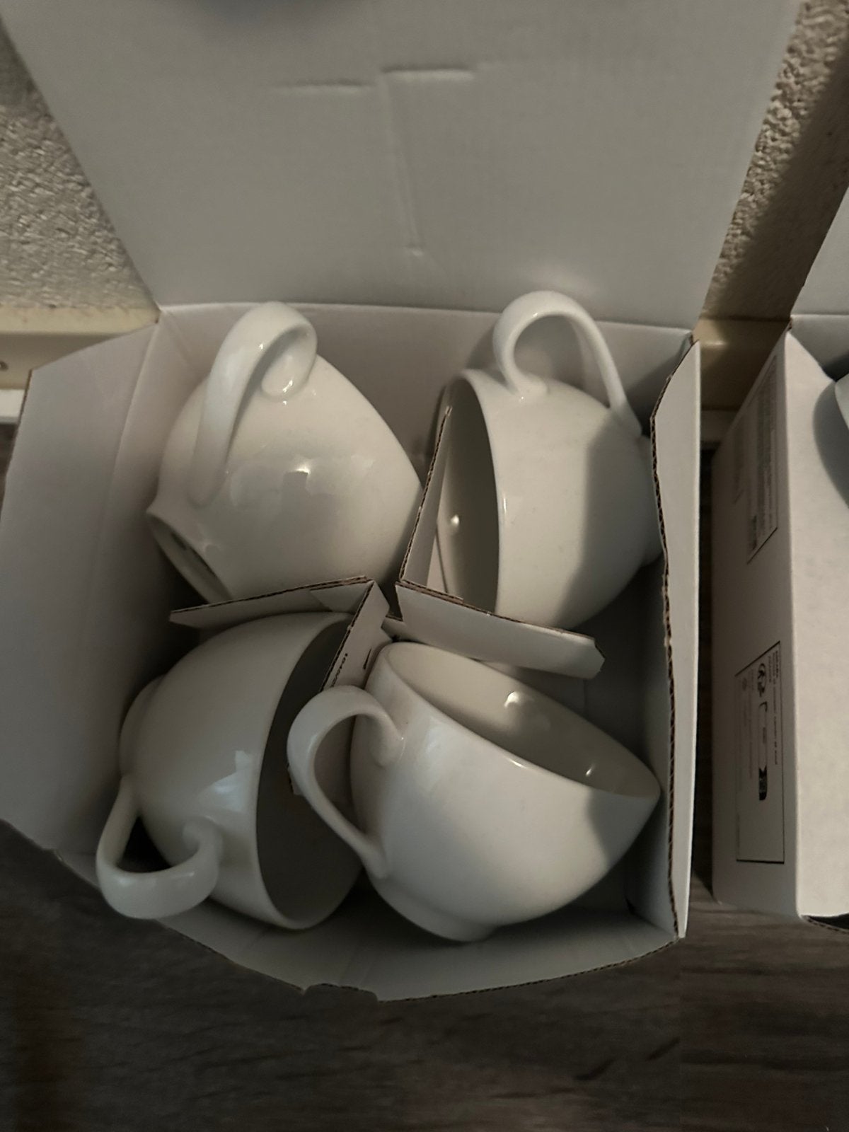 GRATIS een aantal cappucino kopjes, Ophalen, Gebruikt, Glas, Overige stijlen