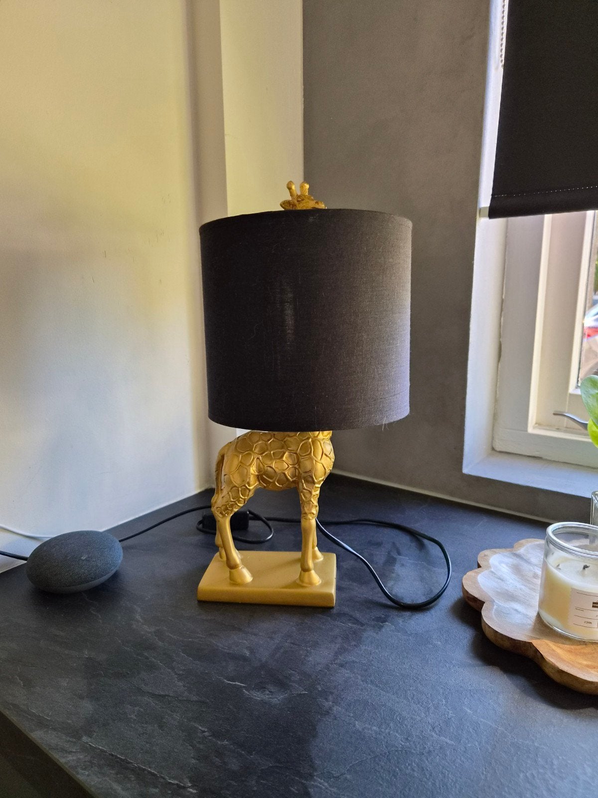 schemerlamp giraf, Huis en Inrichting, Ophalen, Schemerlamp