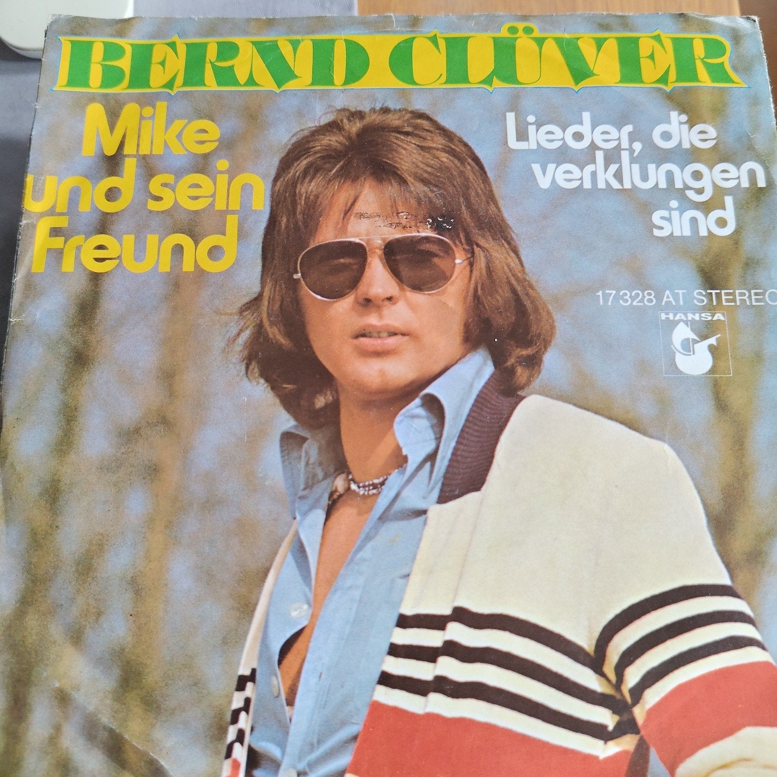 Bernd Clüver - Mike und sein Freund  Lieder, die verklungen, Ophalen of Verzenden, Gebruikt, 7 inch, EP