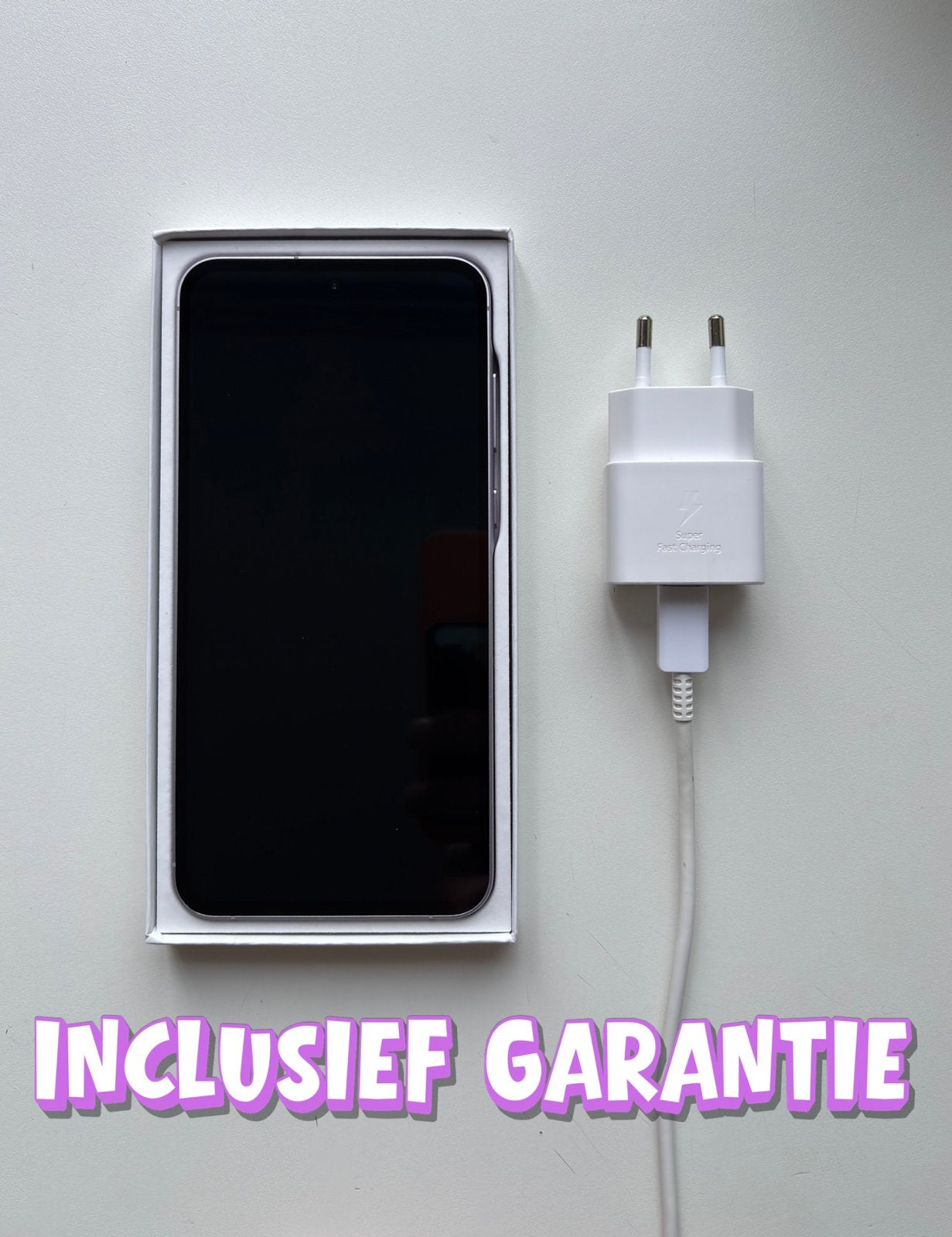 Samsung Galaxy A55- inclusief oplader en garantie!, Telecommunicatie, Mobiele telefoons | Samsung, Touchscreen, Ophalen of Verzenden