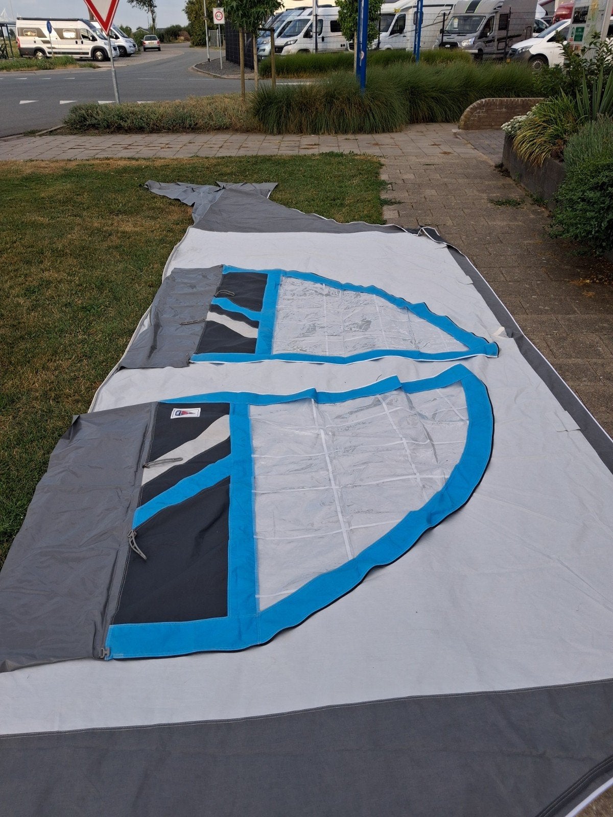 Dorema Panorama Luifel Maat 9 (850-875 cm), Caravans en Kamperen, Caravan accessoires, Ophalen, Gebruikt