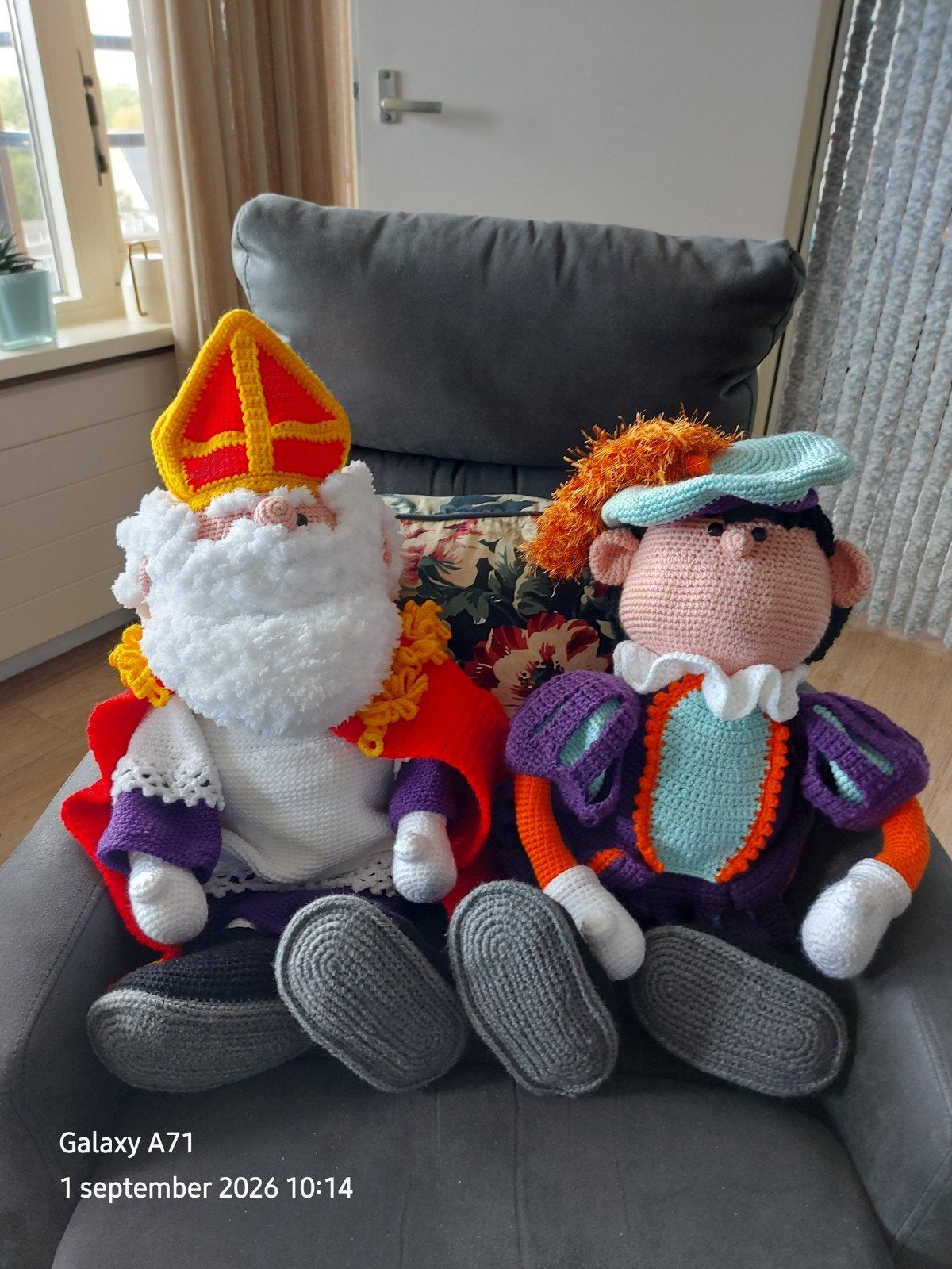 Sint En Piet groot model, Ophalen of Verzenden