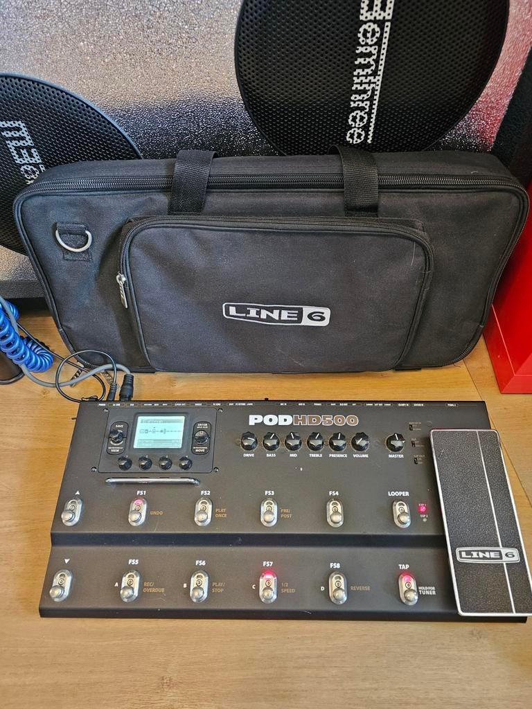 Line6 HD500 - Nette staat, weinig gebruikt, Muziek en Instrumenten, Ophalen of Verzenden, Zo goed als nieuw, Multi-effect