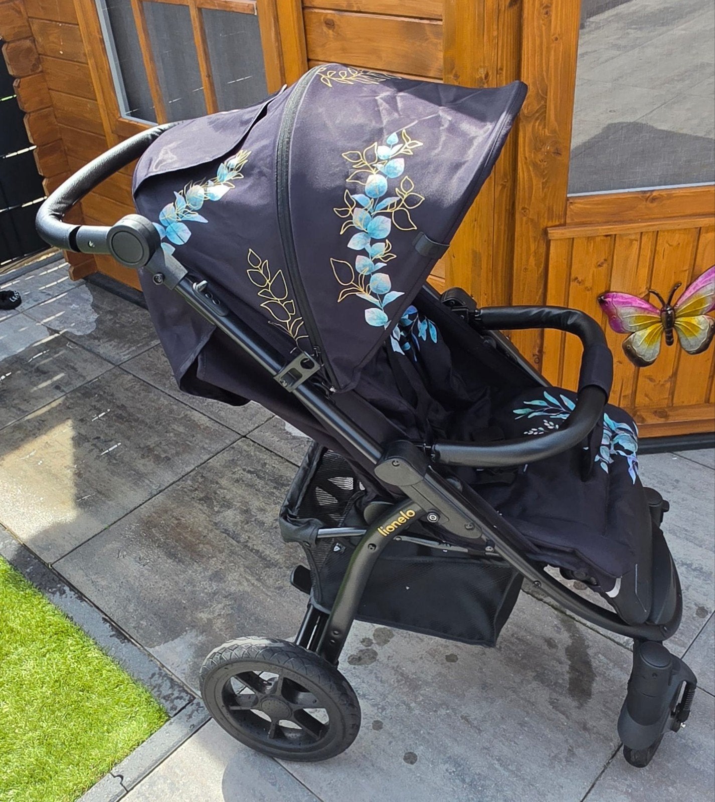 Lionelo Annet Tour sportieve Wandelwagen - Buggy, met Voeten, Ophalen, Verstelbare rugleuning