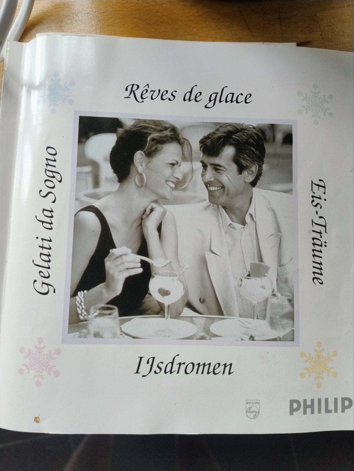 Philips ijsmachine delizia duo, Ophalen