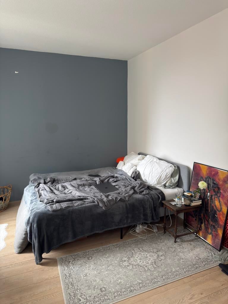IKEA bed 140cm + matras + beddengoed, ophalen WFC, Ophalen, Gebruikt